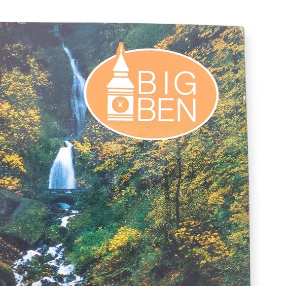 Vintage Milton Bradley Big Ben 1000 Piece Jigsaw Puzzle SEALED 1989 Fall Foliage - Picture 13 of 14